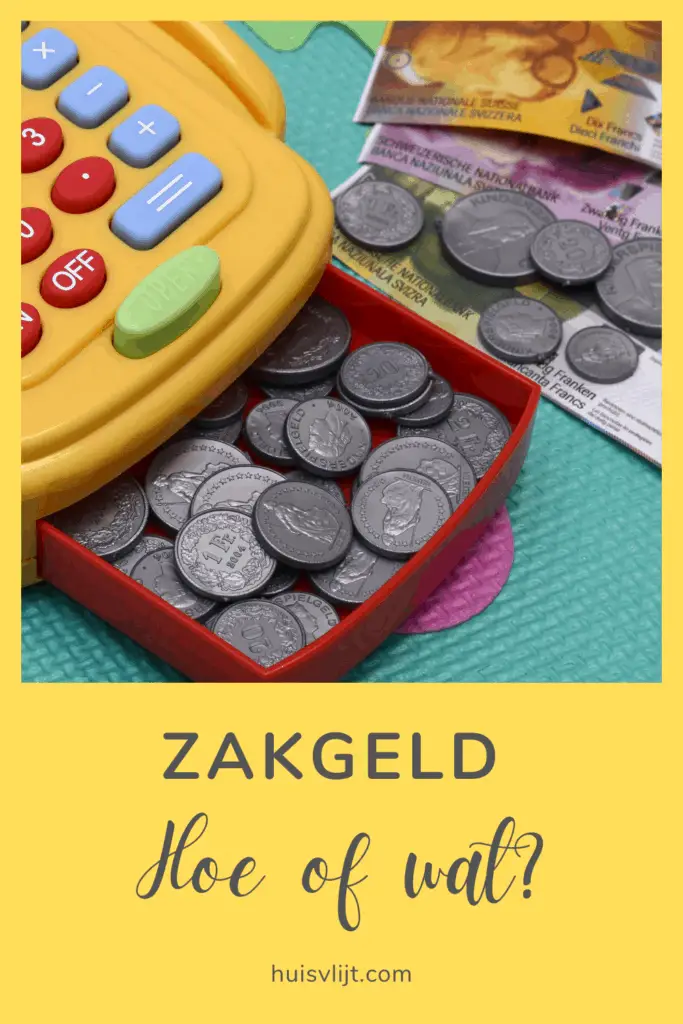 Zakgeld veertien jaar