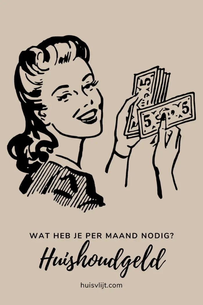 Huishoudgeld per maand: wat is gemiddeld?