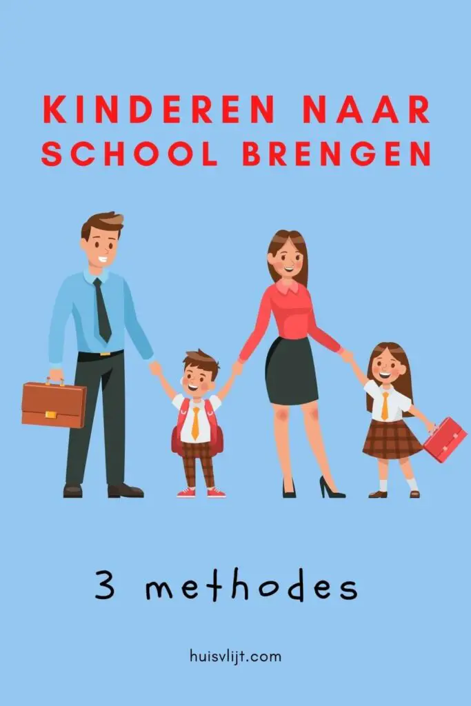 kinderen naar school brengen