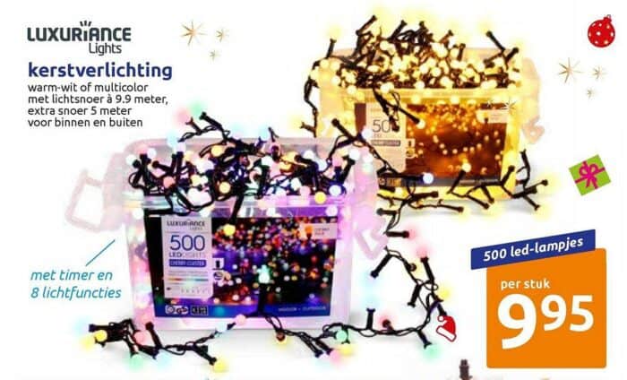 Kerstverlichting gevaarlijk? Dingen om op te letten! 4 Kerstverlichting Action