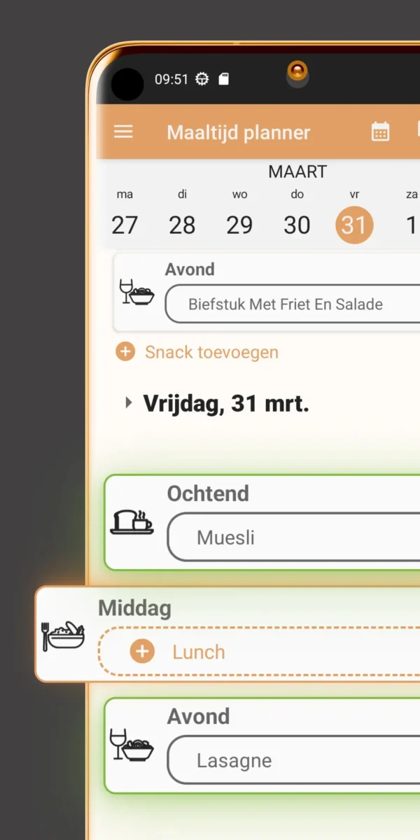 gratis maaltijdplanner app