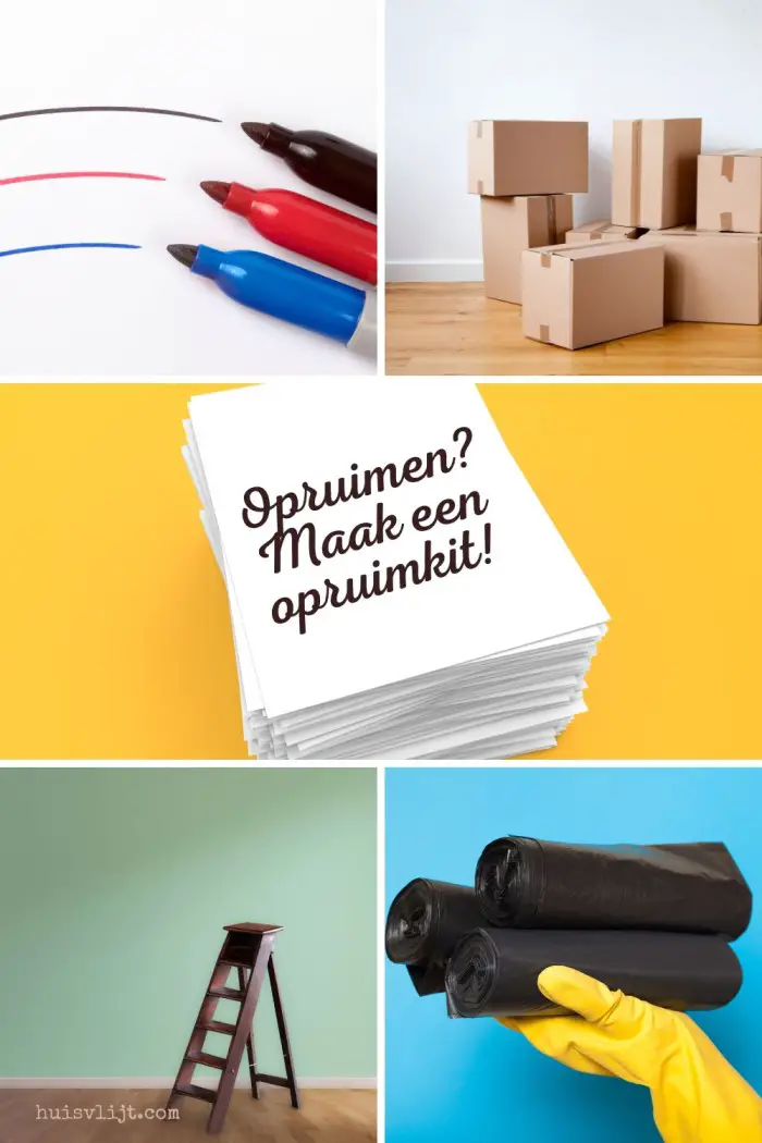 opruimen opruimkit