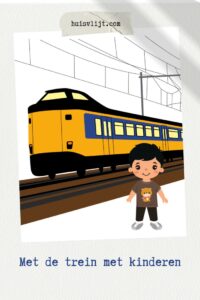 met de trein met kinderen