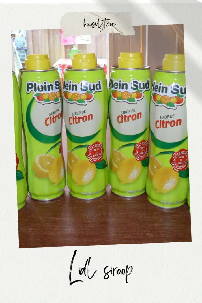 Karvan Cevitam Fresh Citroen versus Lidl siroop