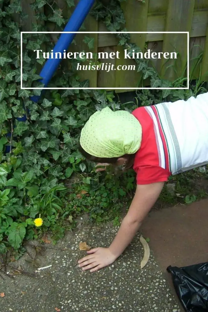 tuinieren met kinderen