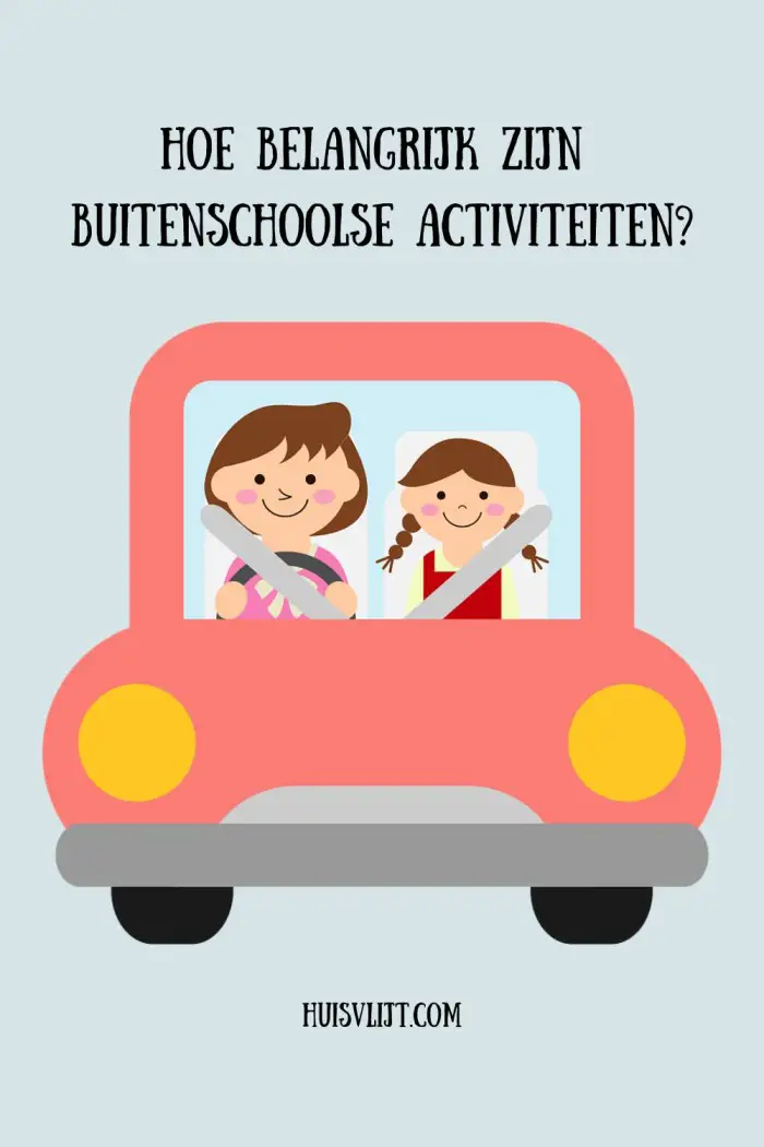 Hoe belangrijk zijn buitenschoolse activiteiten?