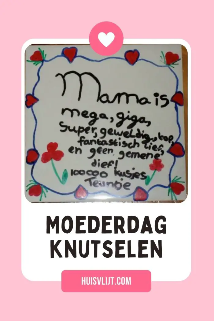 moederdag knutselen