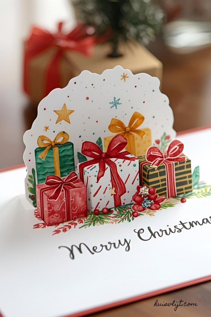 handgemaakte kerstkaarten