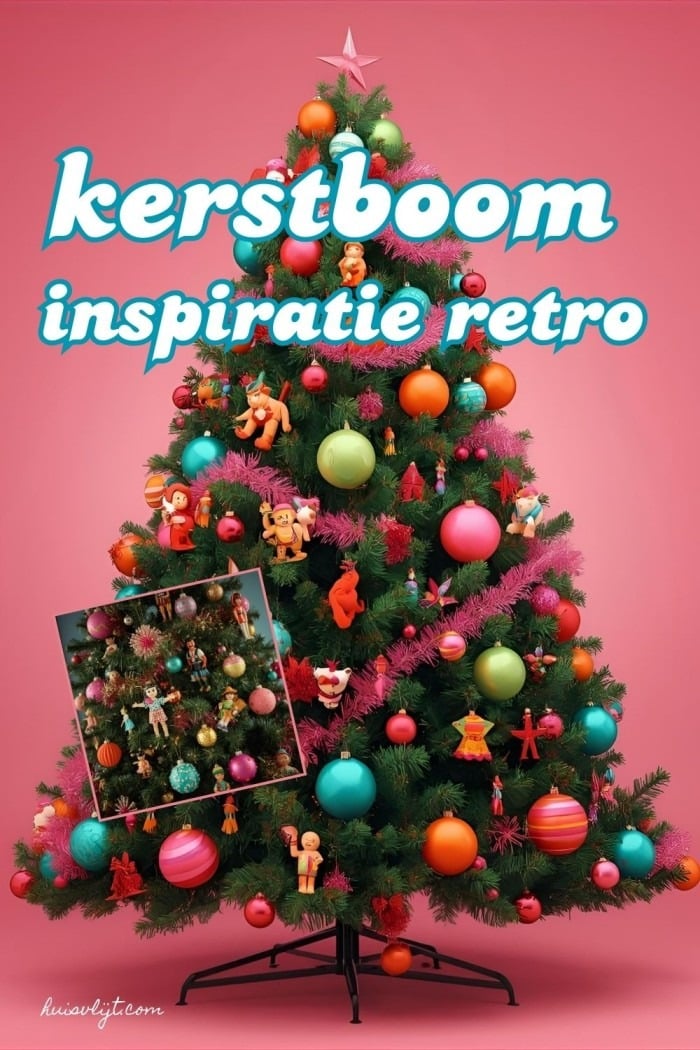 kerstboom inspiratie retro