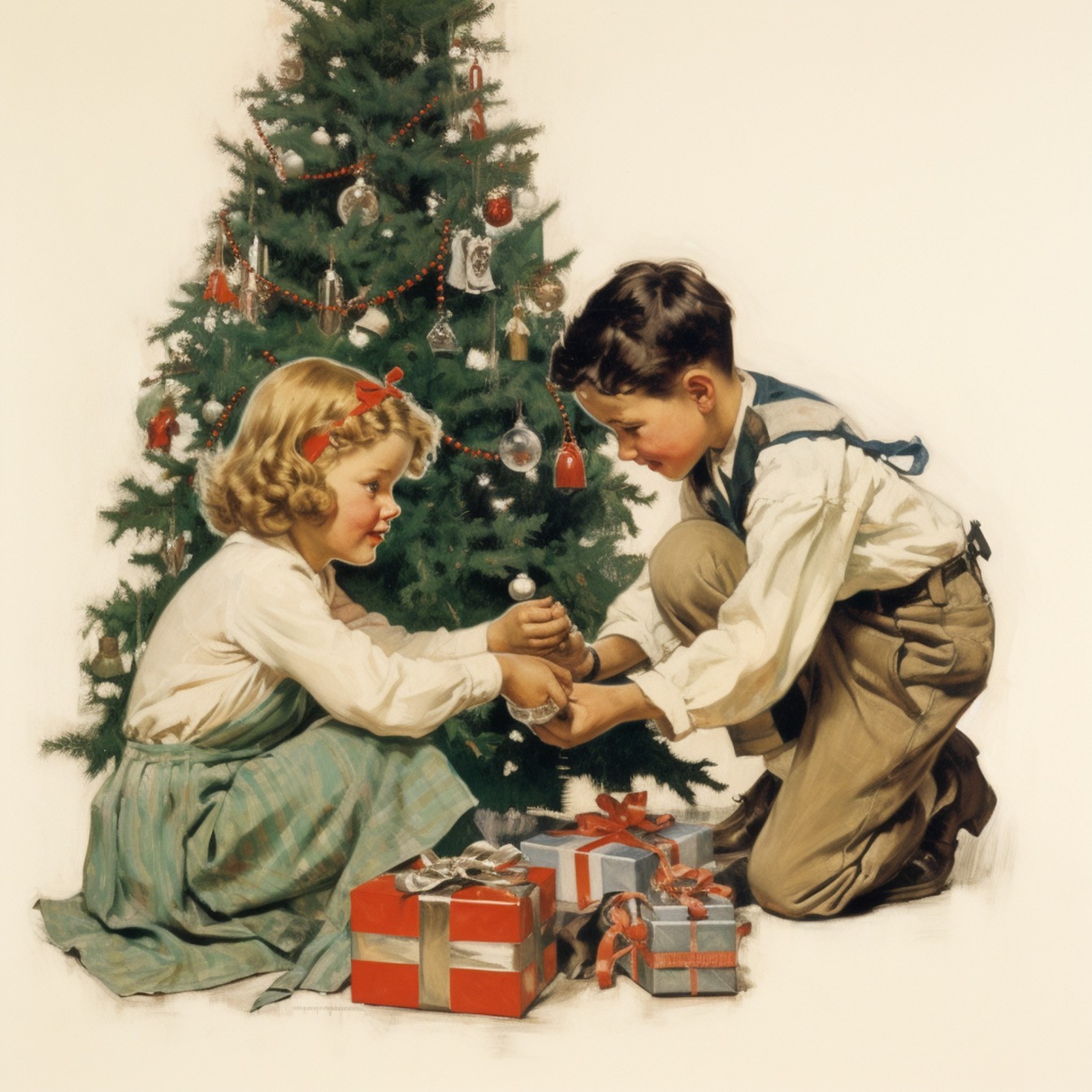 kerstboom versieren