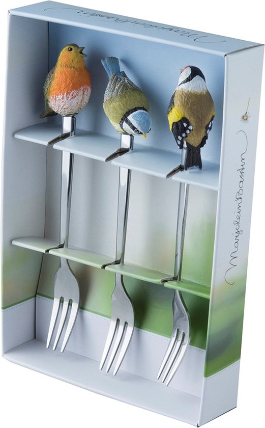 vorkjes met vogeltjes