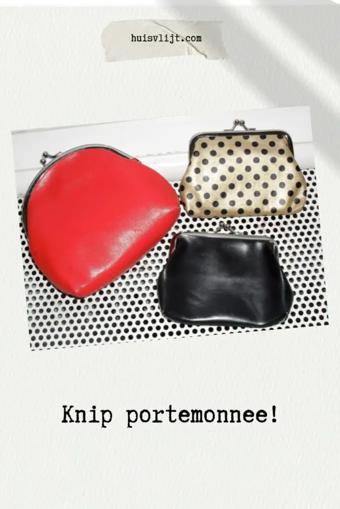Knip portemonnee voor 3,95! 1 knip portemonnee