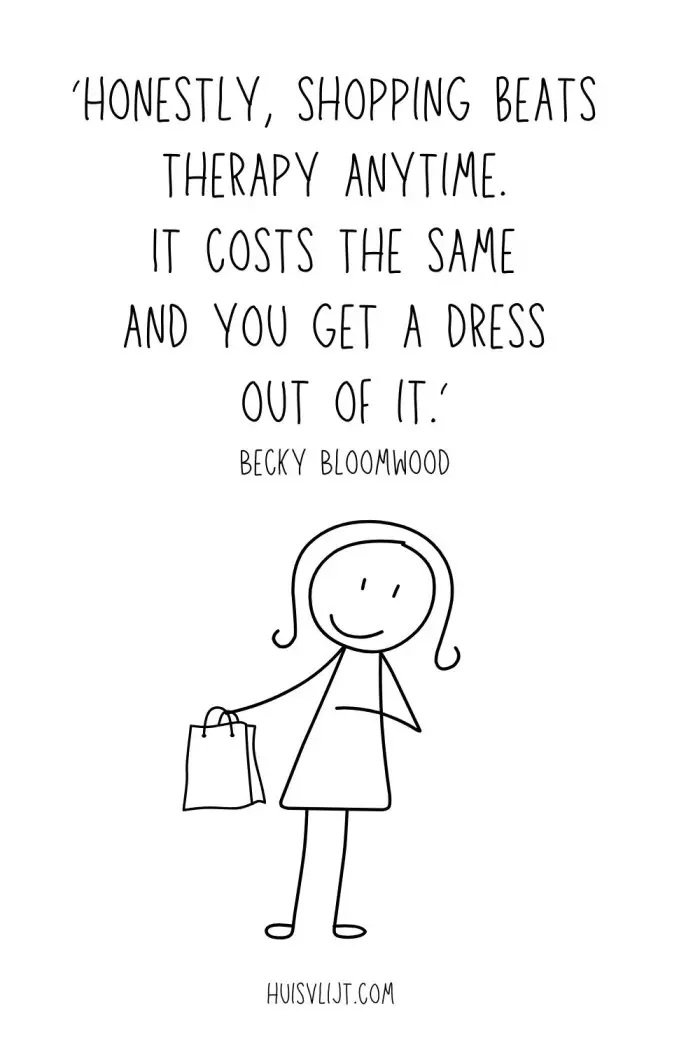 quote over shoppen