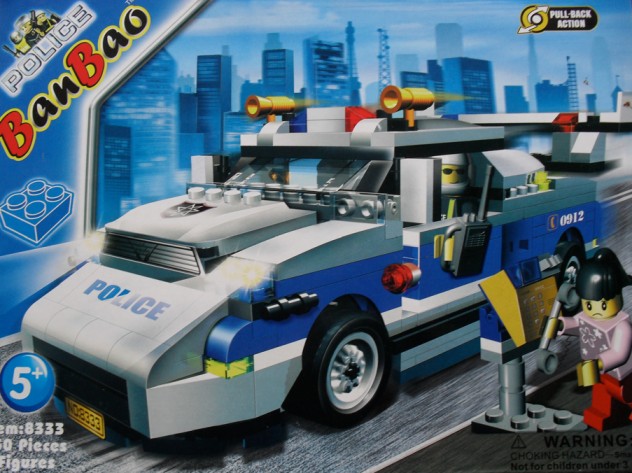 Nep Lego: BanBao politieauto