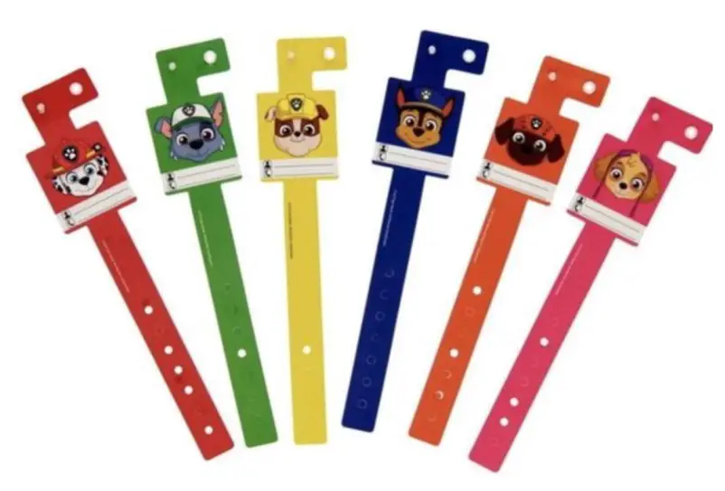 sos armbandjes kinderfeestje