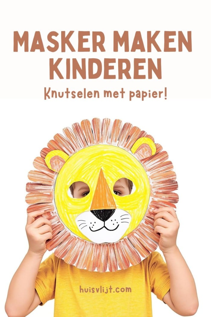 masker maken kinderen