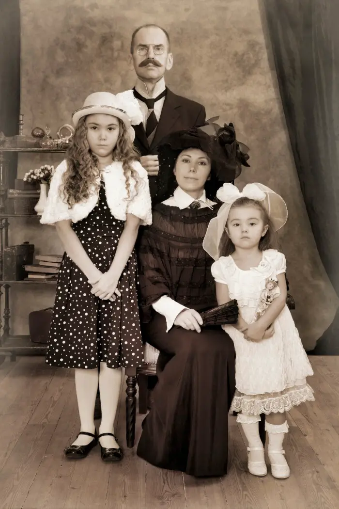Het familieportret 2 familieportret