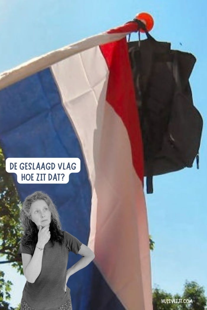 geslaagd vlag