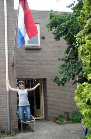 Geslaagd! Hoe lang geslaagd vlag laten hangen?