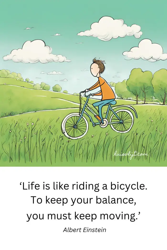 fietsen quote