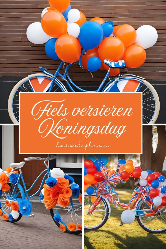 fiets versieren koningsdag