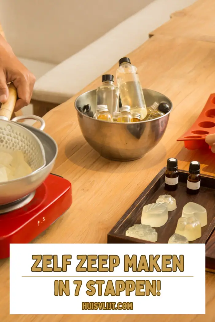 zelf zeep maken