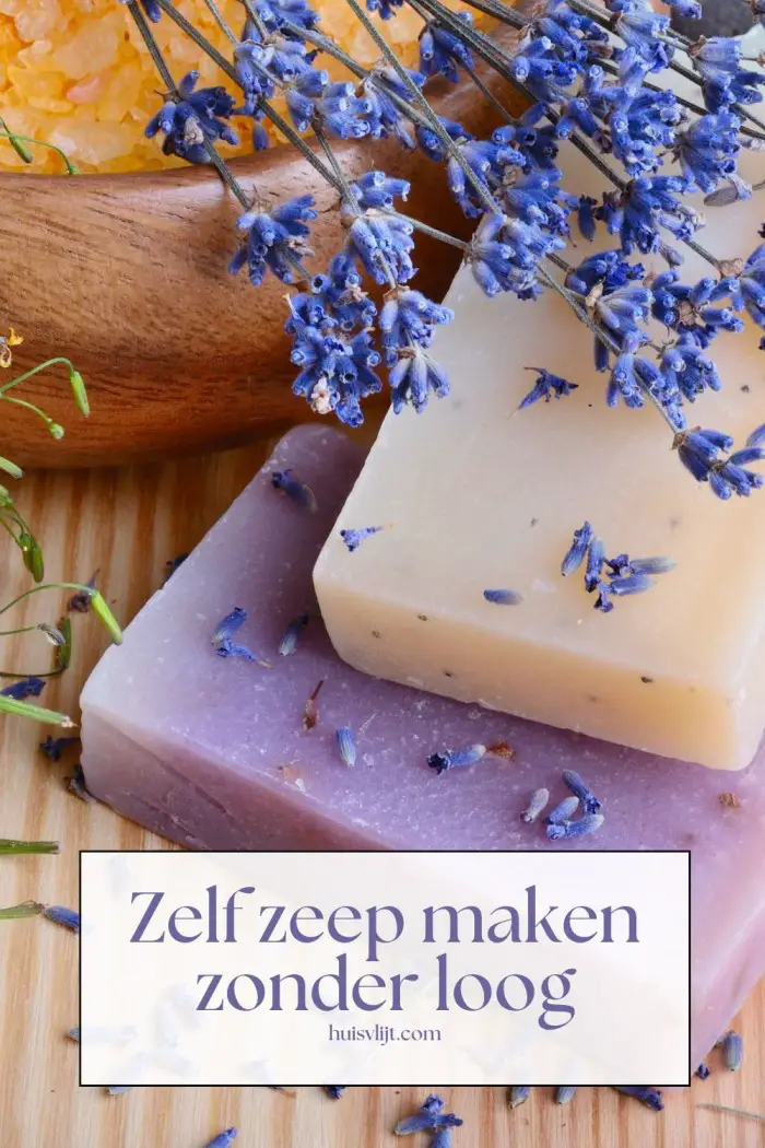 zelf zeep maken zonder loog