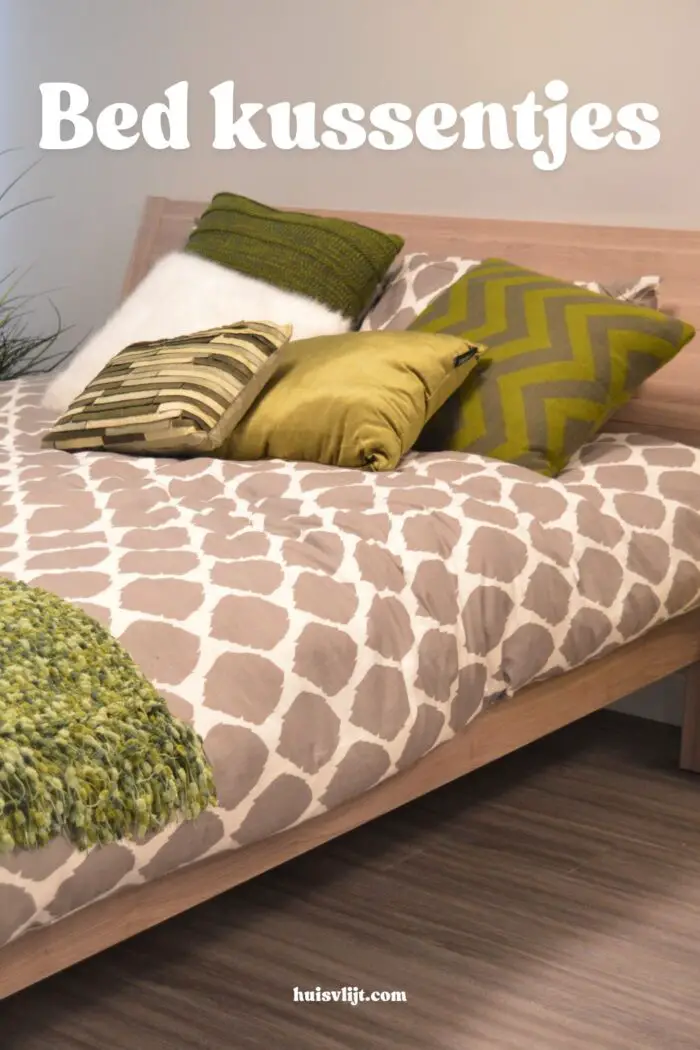 Kussentjes op je bed: bed kussentjes 3 bed kussentjes
