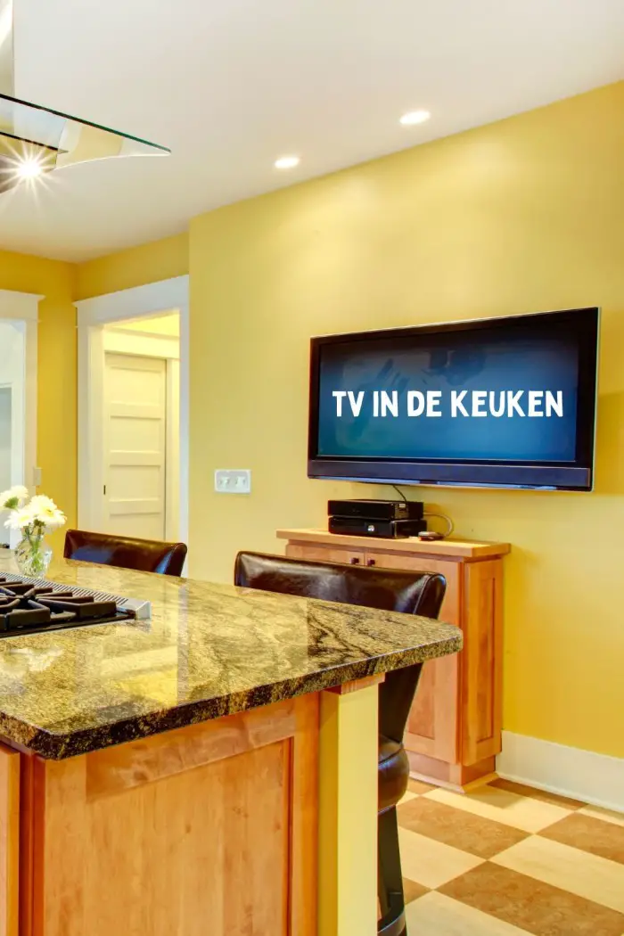 tv in de keuken