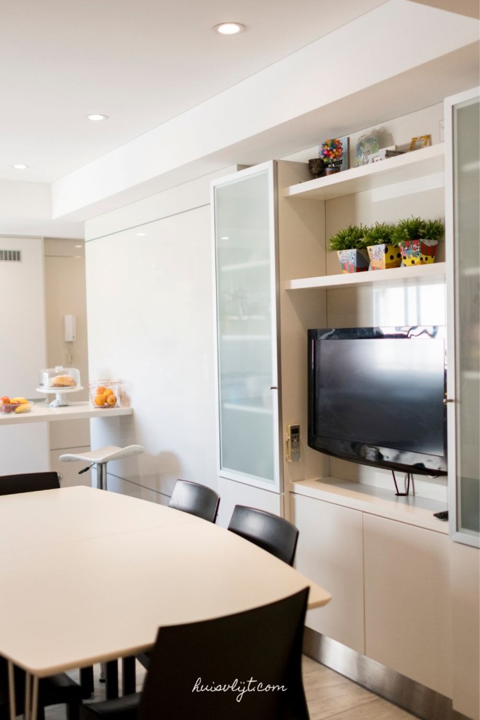 Tv in de keuken? 4 tv in keukenwand