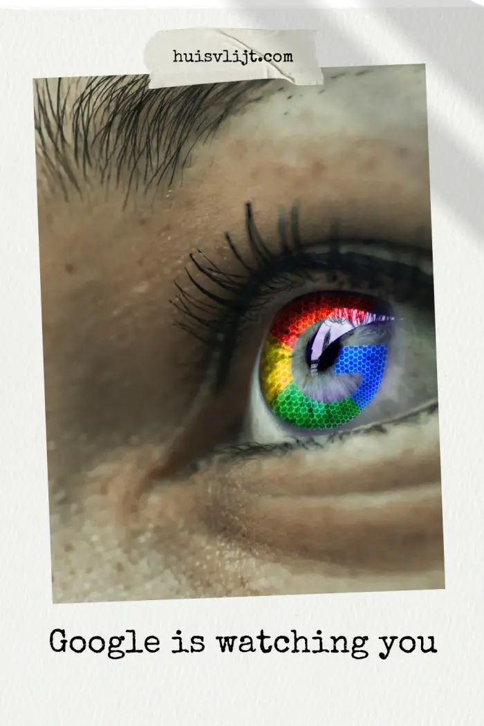 Google is watching you! 1 google is watching you