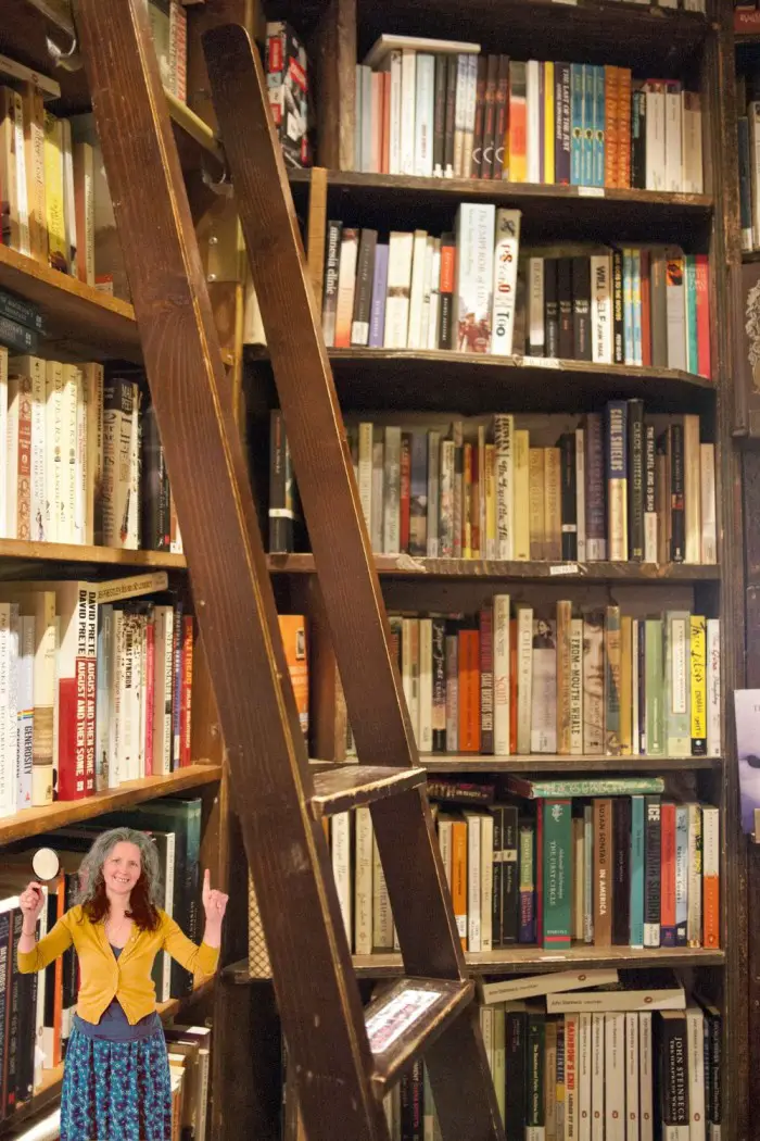 bibliotheek ladder