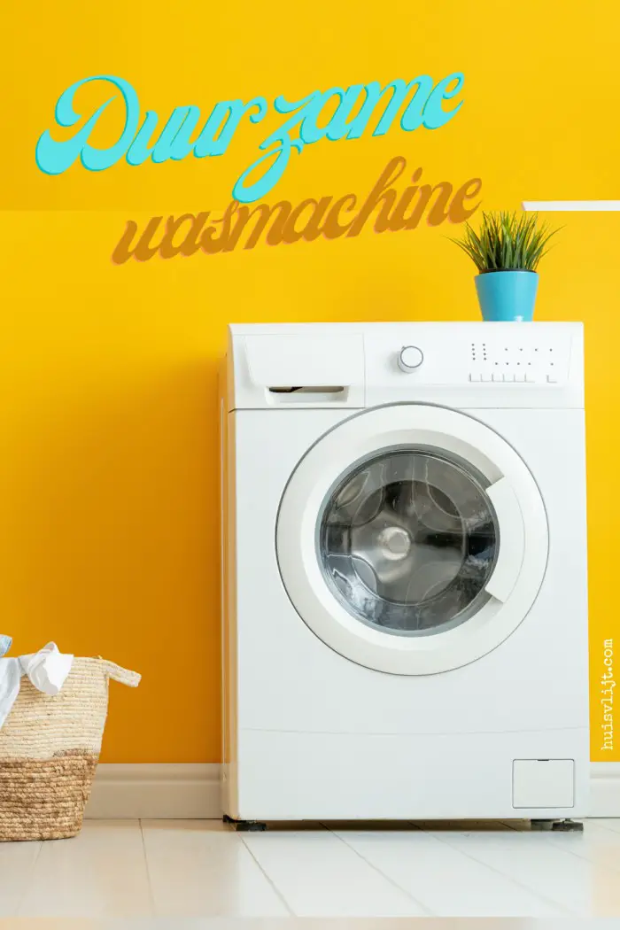 duurzame wasmachine