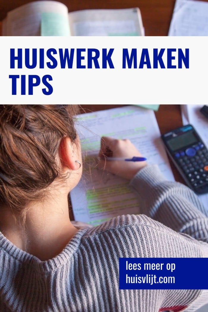 huiswerk motivatie