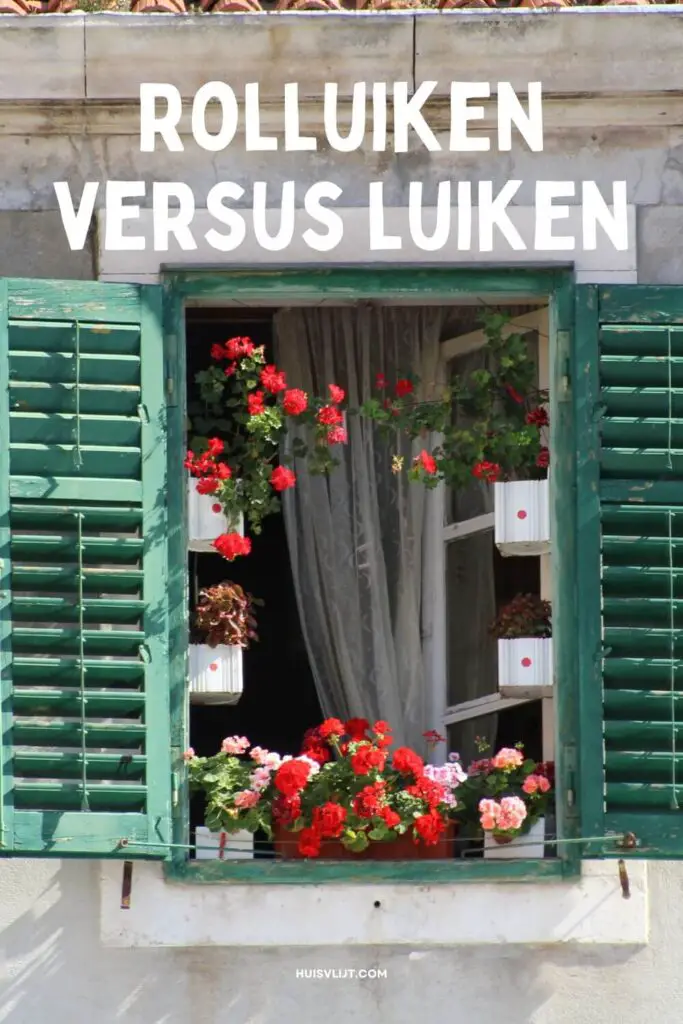 rolluiken versus vensters