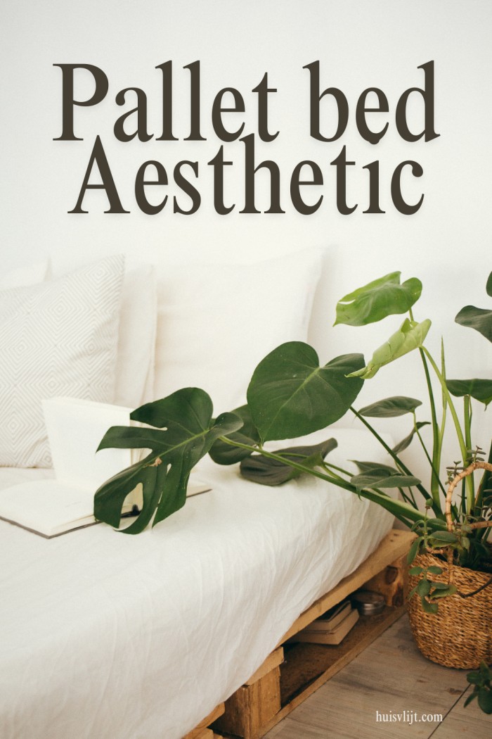 pallet bed aesthetic