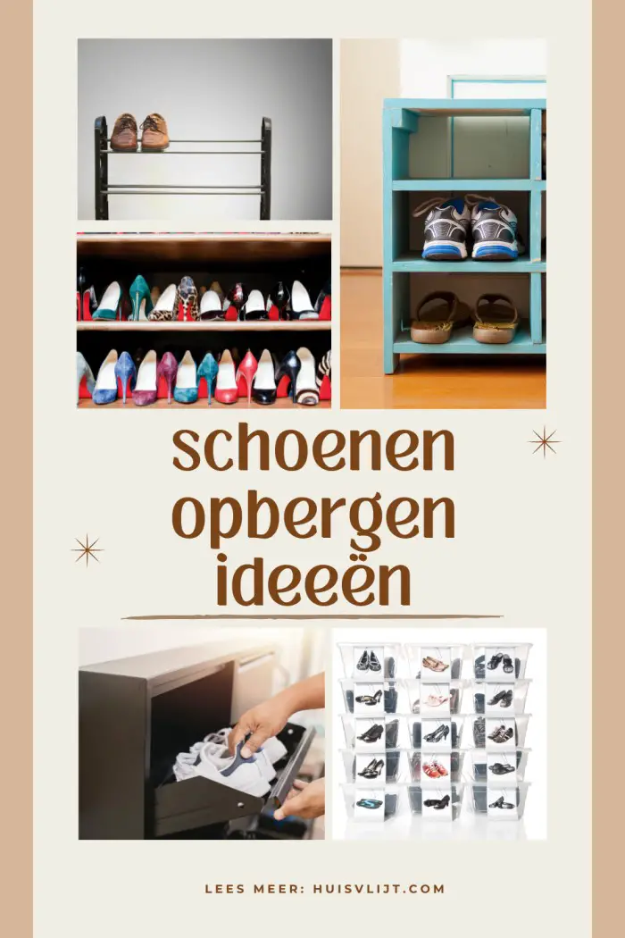 schoenen opbergen