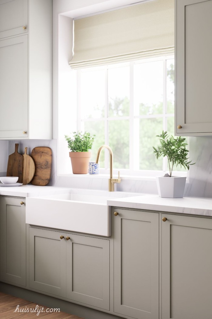 keukenraam boven aanrecht