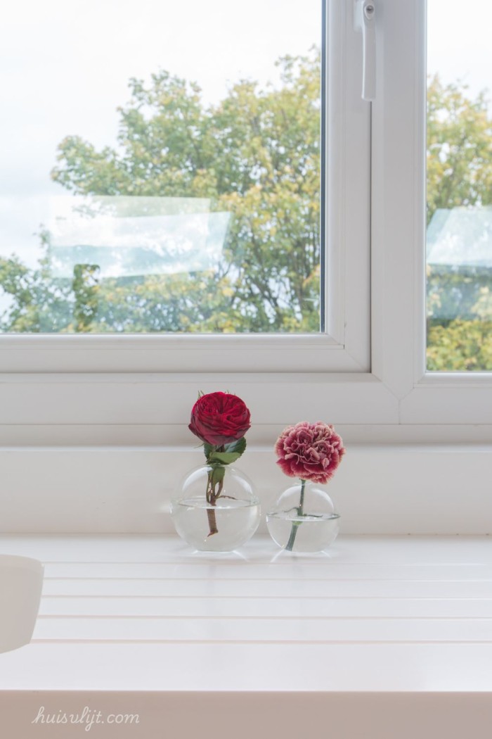 keukenraam decoratie vensterbank