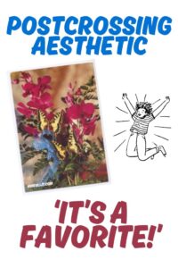 postcrossing aesthetic