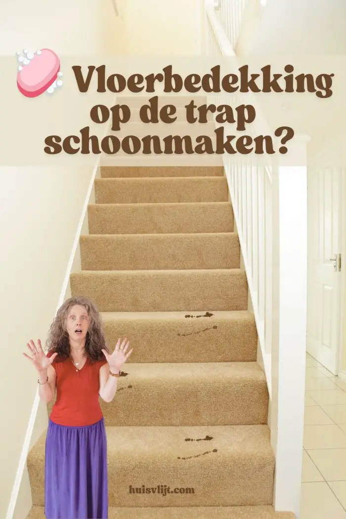 vloerbedekking trap schoonmaken