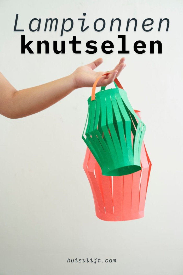 lampionnen knutselen