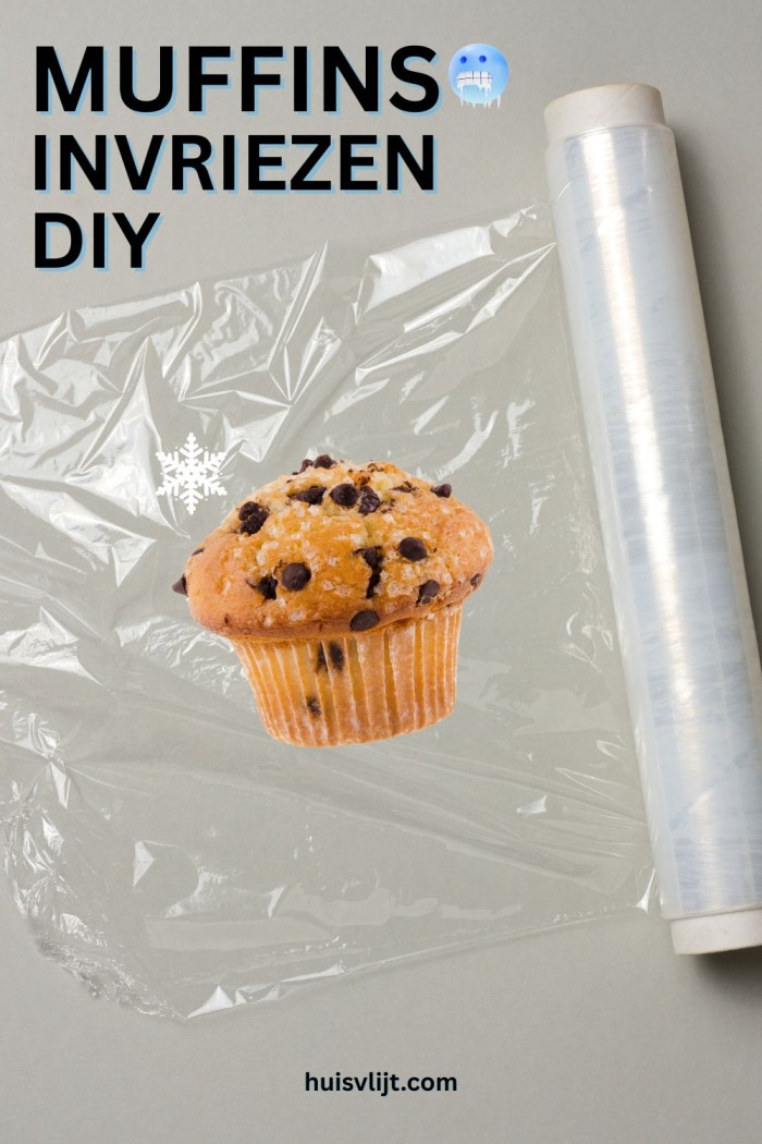 muffins invriezen