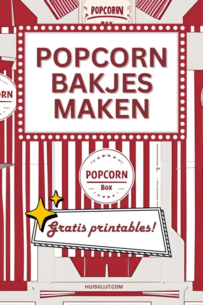 popcorn bakjes maken