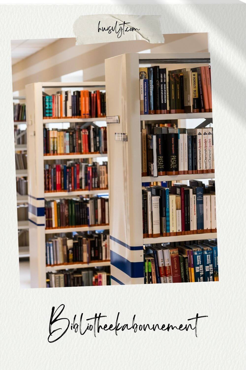 Bibliotheekabonnement 49,50 per jaar 12 bibliotheekabonnement