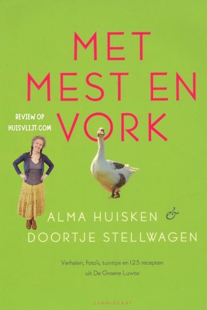 ecologische tuin en met mest en vork