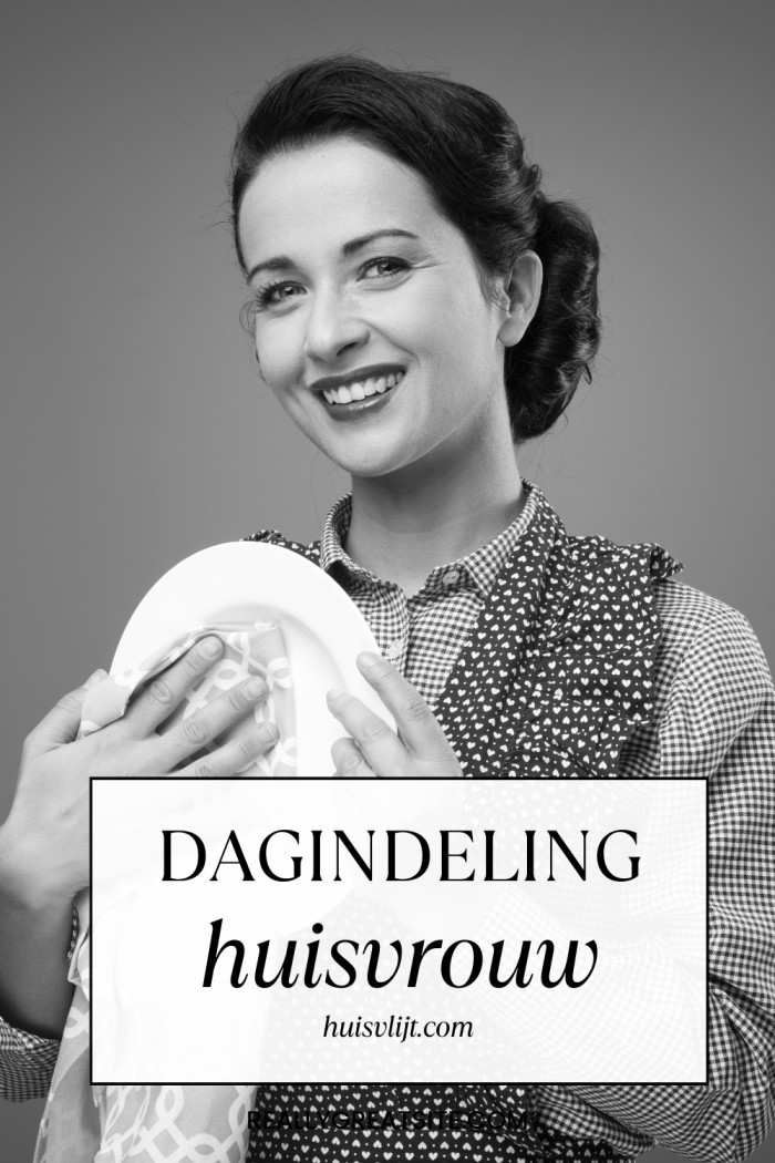 dagindeling huisvrouw