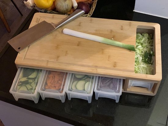 uitschuifbare snijplank