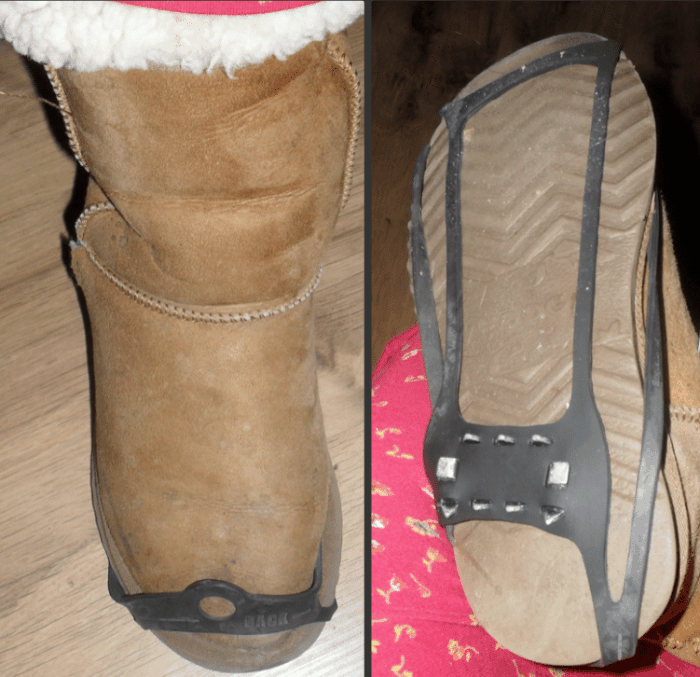 Antislip hoezen voor schoenen: hoezen versus snowsteps