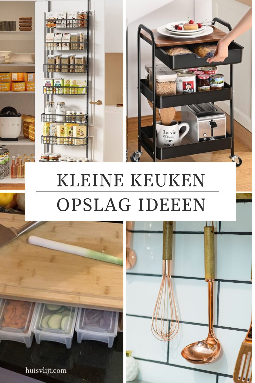 kleine keuken opslag